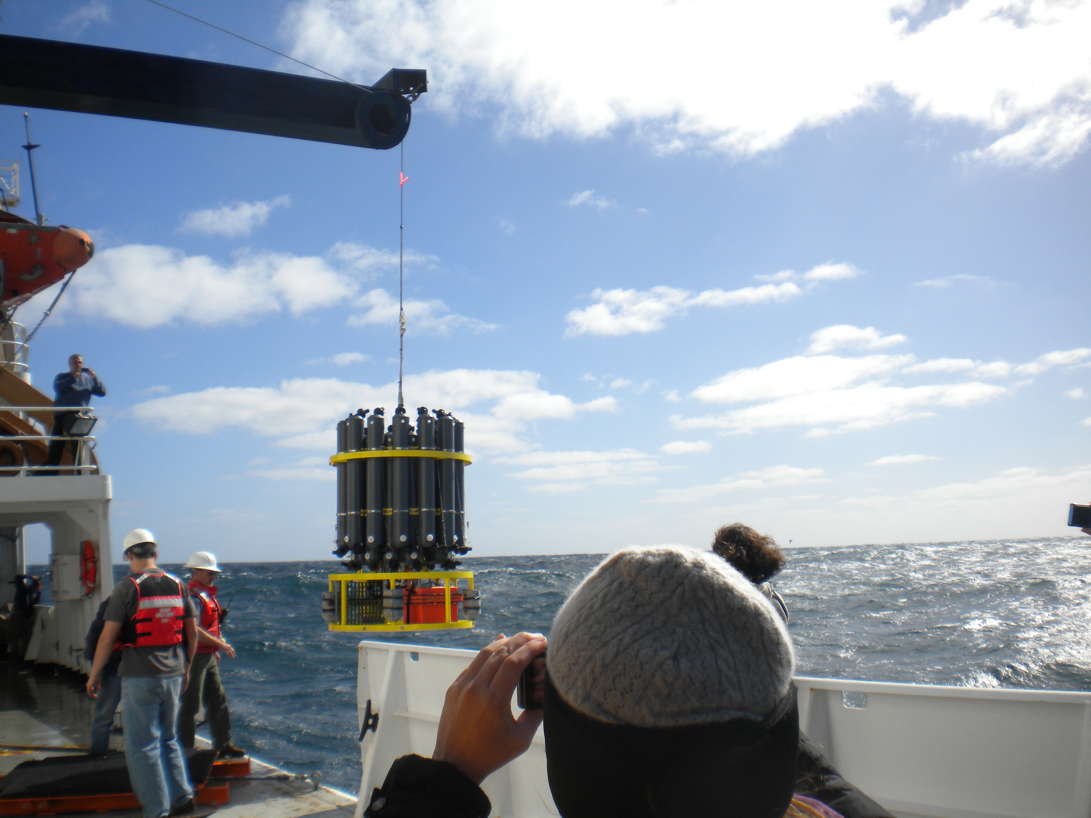 Oceanography research mission