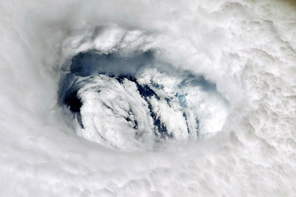 Hurricane Dorian from the International Space Station.