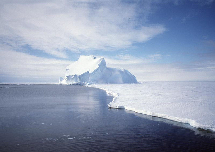 Earth's Antarctic Ice Sheet.