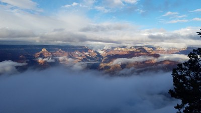 Dana Tobin - Clouds in the Grand Canyon